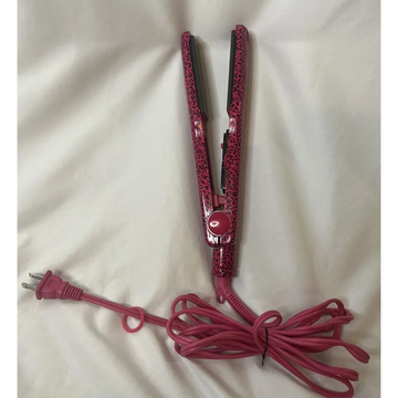 Wide Plate Plug-in Hair Straightening Flat Iron