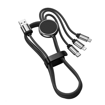 4Ft Multi Port Charging Cable USB-A USB-C