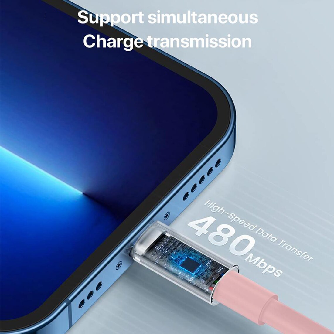 USB to Lightning Fast Charging Data Cable