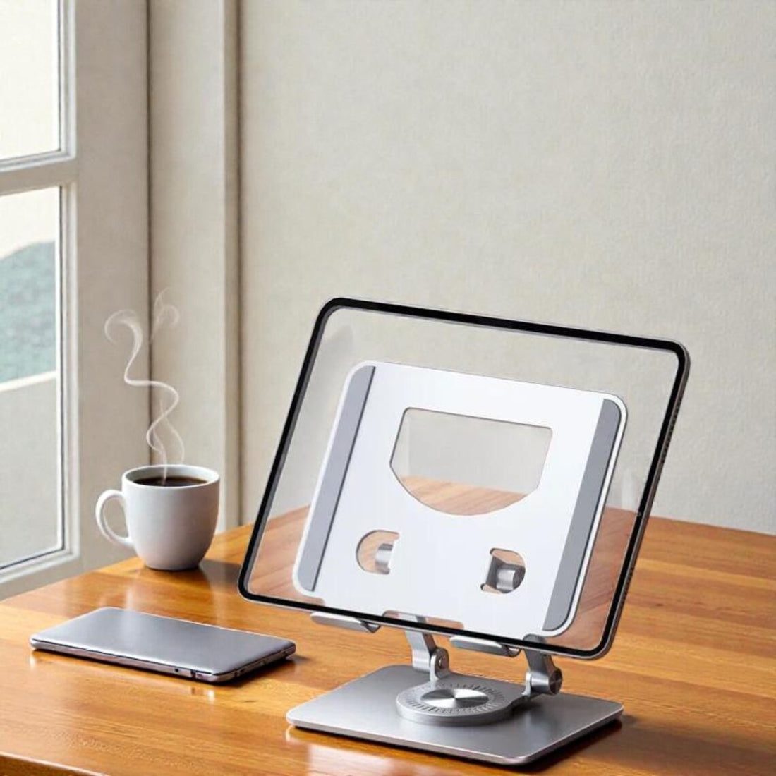Adjustable Aluminum Alloy Phone Tablet Desktop Stand
